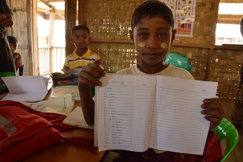 The Right to Education for Rohingya Refugee Children